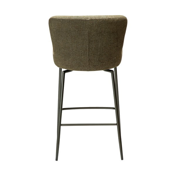 Khaki spalvos iš audinio baro taburetė (sėdynės aukštis 67,5 cm) Glam – DAN-FORM Denmark-image-3