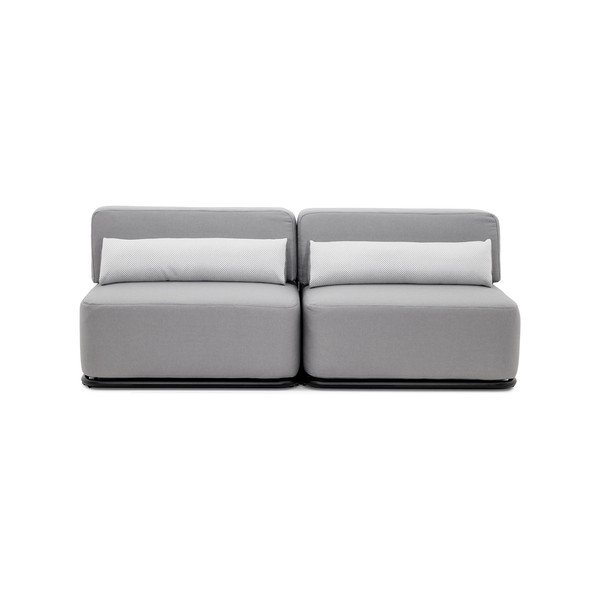 Sodo modulinė sofa šviesiai pilkos spalvos 204 cm Straw – Sit Sit-image-2