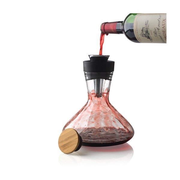Stiklinė karafa raudonajam vynui su aeratoriumi XD Design Aerato, 750 ml-image-1