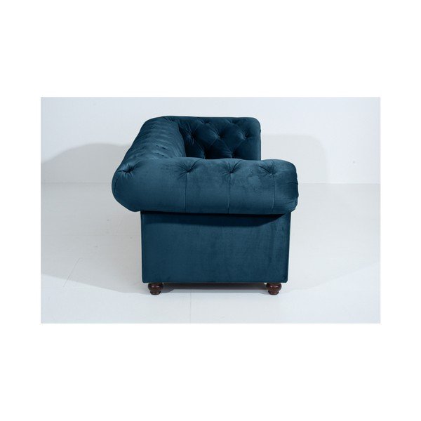 Mėlyna sofa "Max Winzer Orleans Velvet", 216 cm-image-2