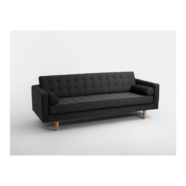Antracito pilkos spalvos trijų vietų sofa Individualizuotos formos tema-image-4