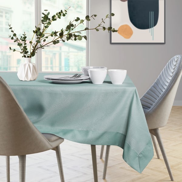 Mėtų žalios spalvos staltiesė "AmeliaHome Empire Mint", 140 x 400 cm-image-4