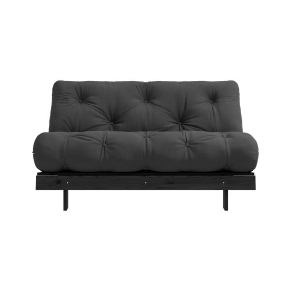 Sulankstoma sofa tamsiai pilkos spalvos 140 cm Roots Black Night – Karup Design