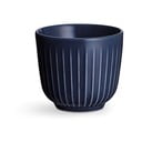 Tamsiai mėlynas porcelianinis puodelis Kähler Design Hammershoi, 200 ml