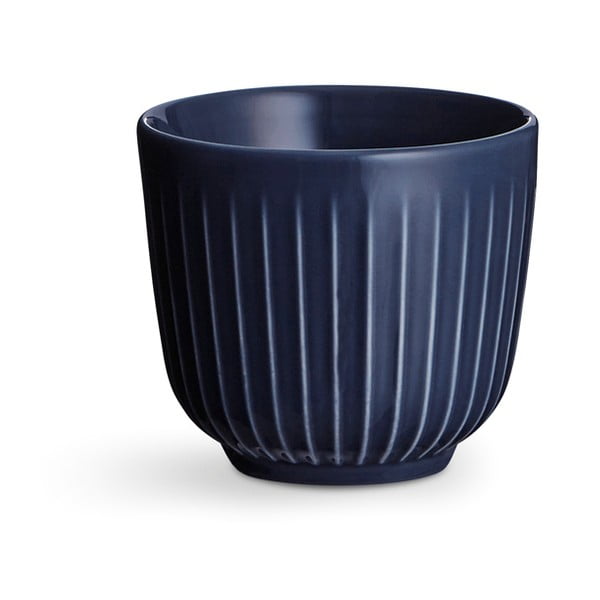 Tamsiai mėlynas porcelianinis puodelis Kähler Design Hammershoi, 200 ml
