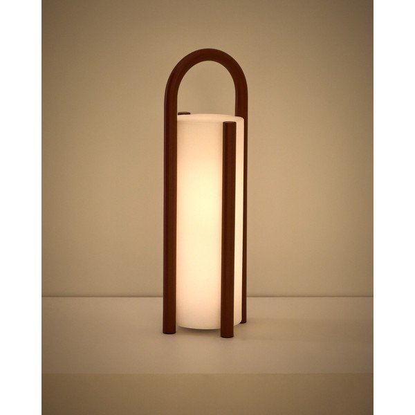 Nešiojamas lauko šviestuvas LED USB ø 16 cm Leros – Kave Home-image-4