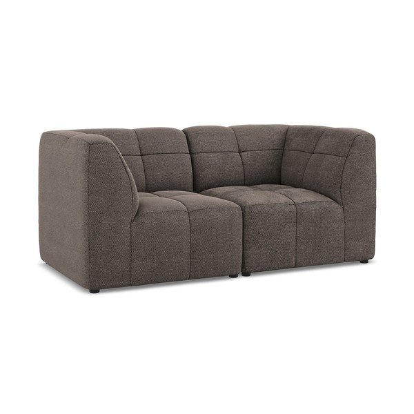 Rudos spalvos sofa iš boucle 180 cm Aloha – Makamii-image-2