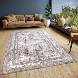 Kilimas smėlio spalvos/sidabrinės spalvos 120x170 cm Shine Classic – Hanse Home