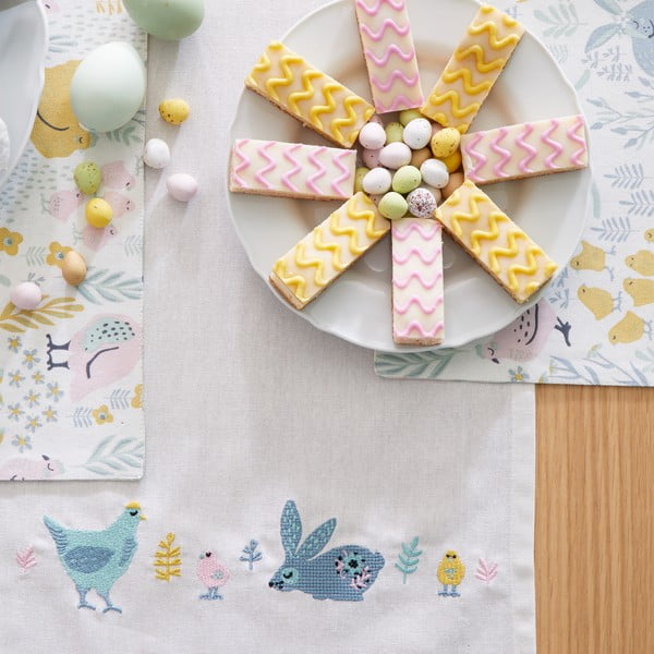 Iš medvilnės stalo takelis 32x220 cm Cottage Friends – Catherine Lansfield-image-3