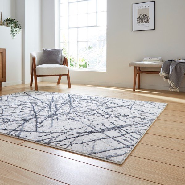 Kilimas šviesiai pilkos spalvos 120x170 cm Artemis – Think Rugs-image-2