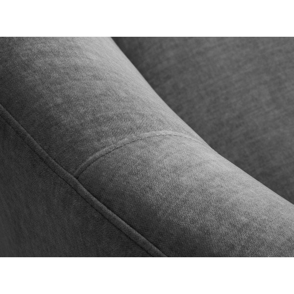 Pilka sofa su kairiuoju kampu Mazzini Sofas Debbie, 210 x 79 cm-image-1