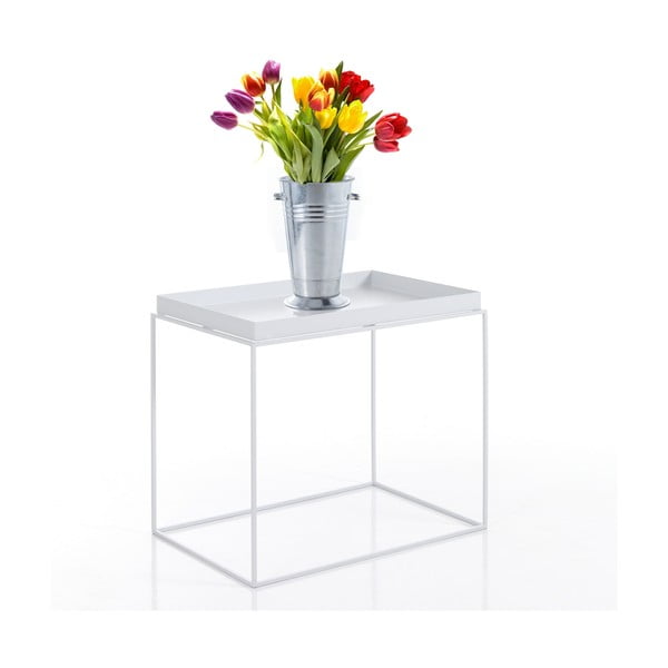 Iš metalo sodo šoninis staliukas 60x40 cm Hannah – Tomasucci-image-3