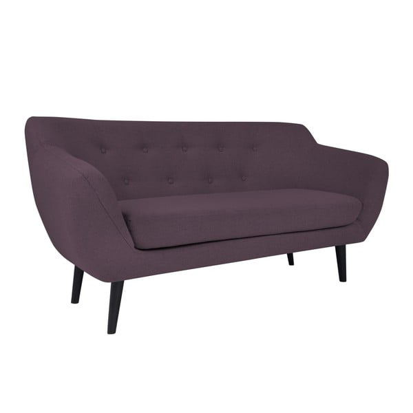 Violetinė sofa Mazzini Sofas Piemont, 158 cm
