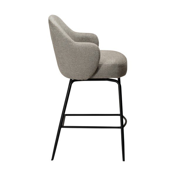 Smėlio spalvos su pasukimo funkcija baro taburetė (sėdynės aukštis 70 cm) Bae – DAN-FORM Denmark-image-3