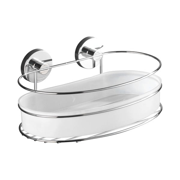 Klijuojama vonios lentyna baltos spalvos Milazzo – Wenko-image-2