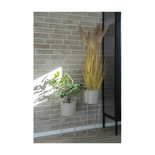 Iš metalo gėlių vazonų dangteliai 2 vnt. ø 21,5 cm Rabo – House Nordic-image-3