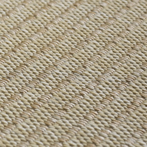 Apvalios formos lauko kilimas smėlio spalvos ø 120 cm Giza – Ayyildiz Carpets-image-2