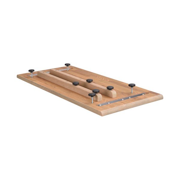 Iš ąžuolo masyvo stalo prailginimas 95x45 cm Clapperton – Rowico-image-4