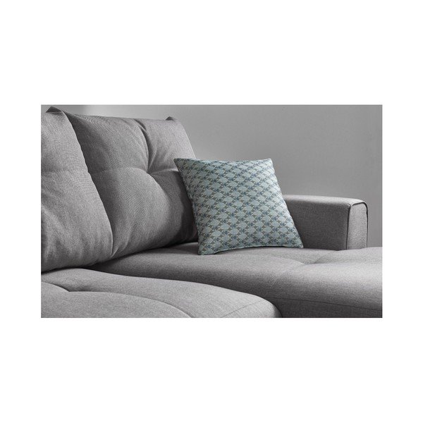 "Bobochic Paris Lisbona" pilka sofa-lova su porankiais, dešinysis kampas-image-4