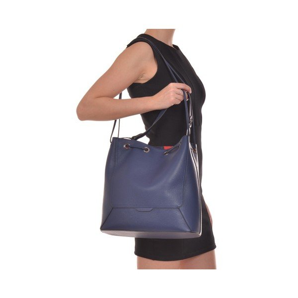 Mėlyna odinė rankinė Renata Corsi Havna-image-2