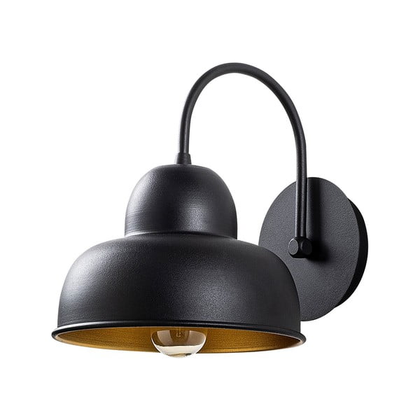 Sieninė lempa juodos spalvos Berceste – Opviq lights
