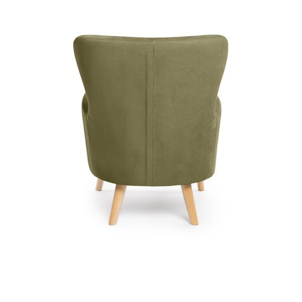 Krėslas žalios spalvos su atlošu Noemye – Bonami Selection-image-4