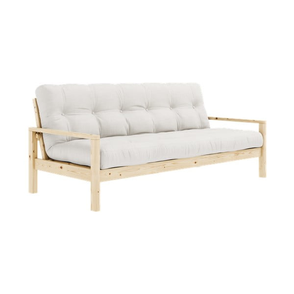 Sulankstoma sofa kreminės spalvos 205 cm Knob – Karup Design-image-3