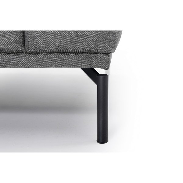 Pilka kampinė sofa Scandic Flow, kairysis kampas-image-2