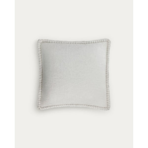 Iš vilnos mišinio dekoratyvinis pagalvės užvalkalas 45x45 cm Augustina – Kave Home-image-4