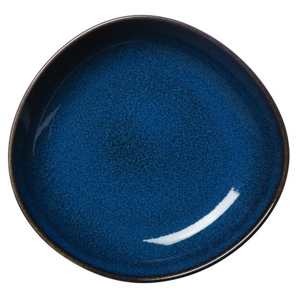 Tamsiai mėlynas molinis dubuo Villeroy & Boch Like Lave, 22 x 21 cm-image-2