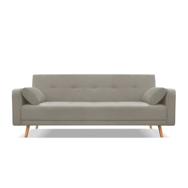 Rudos ir smėlio spalvos sofa-lova Cosmopolitan Design Stuttgart, 212 cm