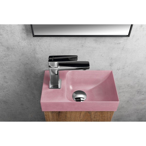 Iš betono maža kriauklė rožinės spalvos 31x17 cm Piccolino – Sapho-image-4