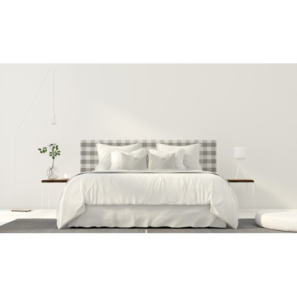 Pilka minkštas lovos galvūgalis 165x52 cm Billie - Really Nice Things-image-3