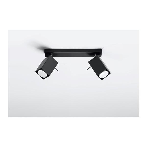 Juodas lubinis šviestuvas Sollux Toscana-image-1