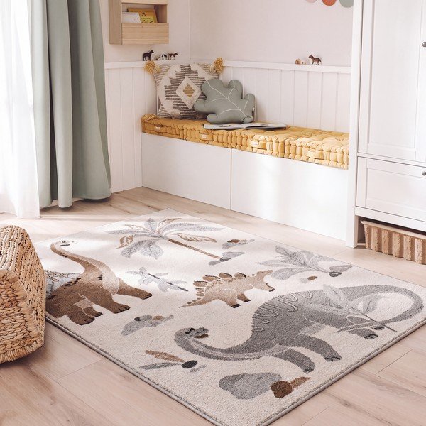 Vaikiškas kilimas kreminės spalvos 120x170 cm Beats – Universal-image-1