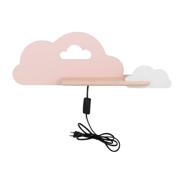 Rožinis vaikiškas šviestuvas Cloud - Candellux Lighting