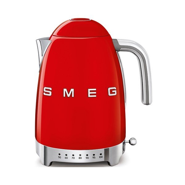 Virdulys iš nerūdijančio plieno raudonos spalvos 1,7 l Retro Style – SMEG
