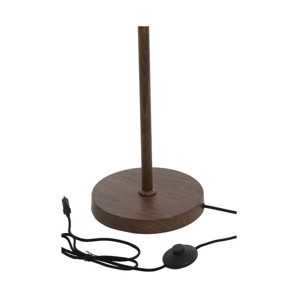 Pastatomas šviestuvas tamsiai rudos spalvos (aukštis 159 cm) su tekstiliniu gaubtu Dania – Light & Living-image-4