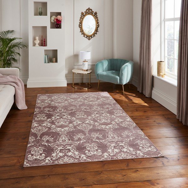 Violetinės spalvos kilimas 200x285 cm Imperial Wine – Think Rugs-image-1