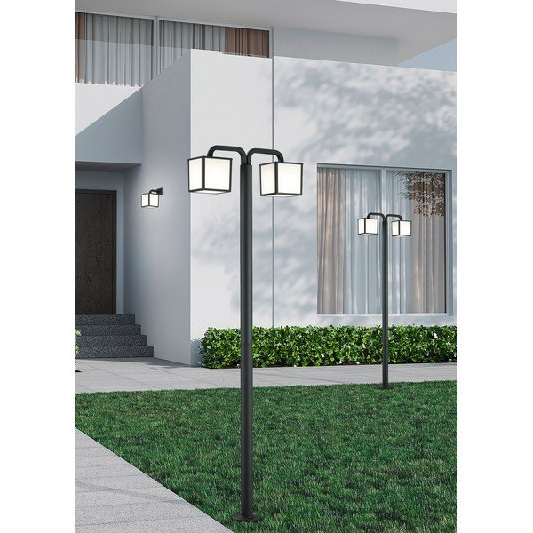 Stulpas lauko šviestuvas LED (aukštis 200 cm) Cubango – Trio-image-1