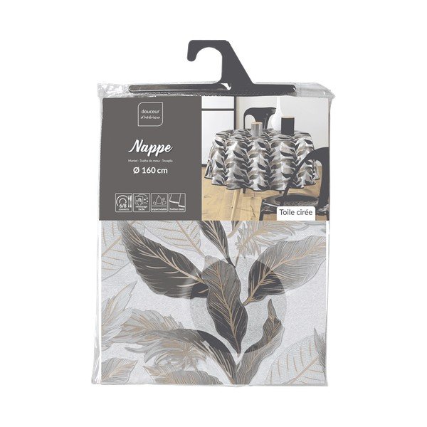 Staltiesė galima plauti ø 160 cm Oralia – douceur d'intérieur-image-4