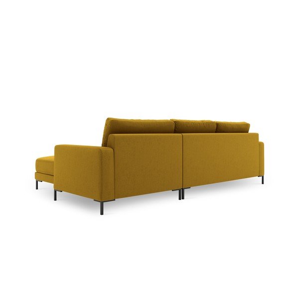 Geltona kampinė sofa Interieurs 86 Seine, kampas dešinėje-image-3