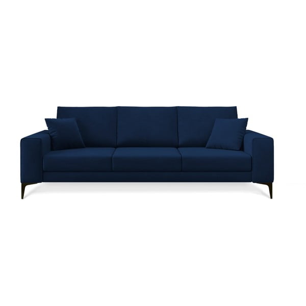 Tamsiai mėlyna sofa "Cosmopolitan Design Lugano", 239 cm