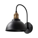 Juodos spalvos sieninė lempa ø 21 cm Varzan – Opviq lights