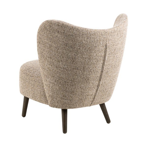 Iš boucle krėslas smėlio spalvos Elmont – Actona-image-3