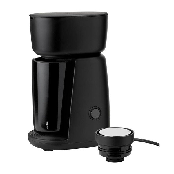 Juodos spalvos iš plastiko kavos aparatas filtrinis kavos aparatas 400 ml Foodie – RIG-TIG-image-2