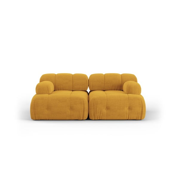 Sofa garstyčių spalvos 192 cm Ferento – Cosmopolitan Design