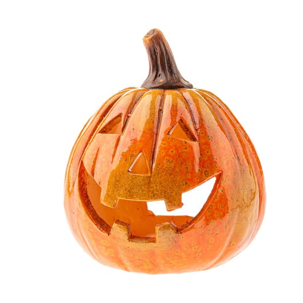 Iš keramikos žvakidė su Helovyno motyvu Pumpkin – Dakls