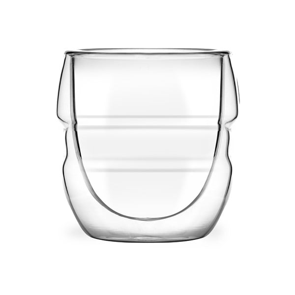 Iš stiklo puodeliai 2 vnt. espreso/su dviguba sienele 70 ml Sferico – Vialli Design-image-2