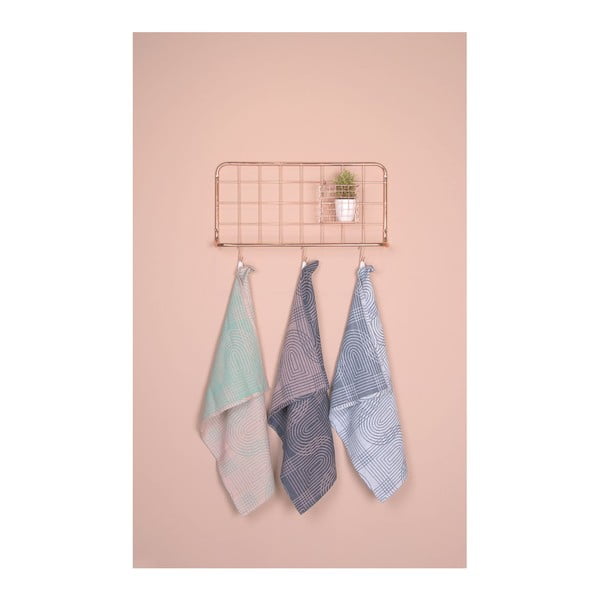 Sieninis vario spalvos metalinis dėklas PT LIVING Open Grid-image-4